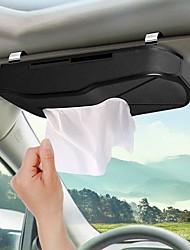 cheap -HerMia Luxury Leather Car Visor Tissue Holder Mount Hanging Tissue Holder Case for Car Seat Back Multi-use Paper Towel Cover Case