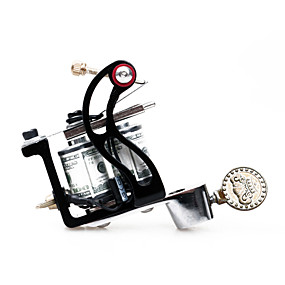 baratos Maquinas de Tatuagem-8 Bobinas Enrole Ferro Bala Tattoo Machine Gun Shader