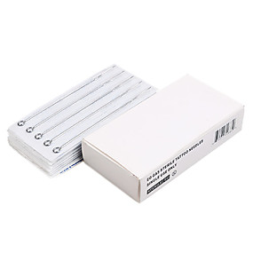 baratos Agulhas, Pinças e Pontas para Tatuagem-dragonhawk® 100 unidades descartáveis ​​agulhas de tatuagem estéreis misture tamanhos