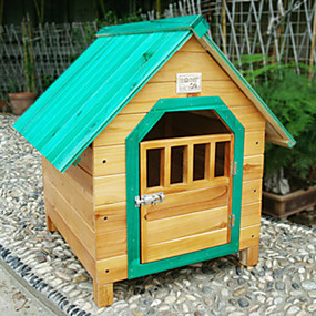 baratos Acessórios para Pequenos Animais-Capachos e Alcochoadas - Outro - de Madeira - Portátil - para Cães / Gatos