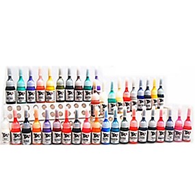 baratos Tinta para Tatuagem-basekey 28 cores de tinta de tatuagem 28x 5 ml