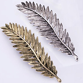 baratos Acessórios para Cabelos-Alfinetes Prendedores Acessórios de cabelo Liga perucas Acessórios Mulheres 2pcs pçs 6-10cm cm Diário Clássico Alta qualidade