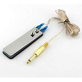 baratos Fontes para Maquina de Tatuagem-1pç Aço Inoxidável / Ferro 2 mi Pedal de Máquina de Tatuagem