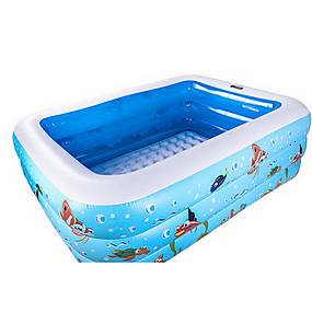 baratos Piscinas &amp; Diversão na Água-Piscina de bolinhas Piscinas Infantis Piscina para crianças Piscina inflável Intex Pool Diversão Novidades Extra Grande silica Gel Plástico Verão Natação 1 pcs Crianças Adulto Infantil
