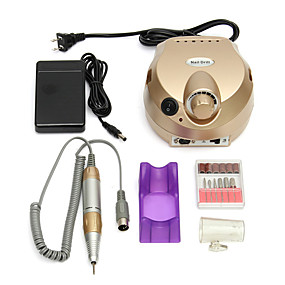 baratos Manicure-1pç Metal Acessórios para unhas Chique &amp; Moderno Ferramenta Manicure Elétrica para Unha de Dedo Unha de Dedo do Pé / Eléctrico Ferramenta de Manicure