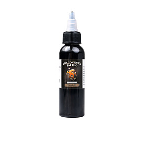 baratos Tatus e Arte Corpo-DRAGONHAWK Tinta de tatuagem 1*60 ml Profissional - Preto