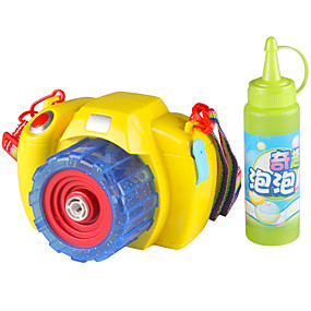 baratos Brinquedos de atividade-Bolha de Sabão Câmeras de Brinquedo Elétrico Música e luz Plásticos Crianças Brinquedos Dom