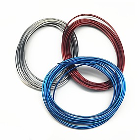 baratos Projetor Head-up Display-Ziqiao 5 m molduras de interior do carro guarnições linha de decoração tiras de carro-styling porta painel de saída de ar adesivo decorativo auto acessórios