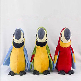 baratos Robôs, monstros e brinquedos espaciais-Animais Eletrônicos Tema Clássico Parrot Falando Adorável Elétrico Crianças Adulto Brinquedos Dom / Interação pai-filho