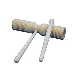 baratos Instrumentos de Percussão-Brinquedo Educativo Antiestresse Projetado especial Para Crianças Forma Cilindrica De madeira