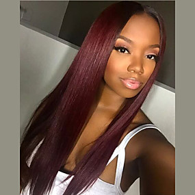 Borgoña Short Style Lace Wigs Busca Lightinthebox