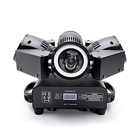 baratos Luzes de Palco-U'King Disco Lights Party Light Luzes LED de Cenário 18/72 CH DMX 512 / Master / Slave / Ativo por Som 200 W De Festa / Palco / Casamento Novo Design Branco Vermelho Azul ZQ-B282 para Dance Party