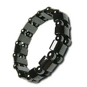 Braccialetto per terapia magnetica, per donne e uomini, sollievo dal dolore per artrite e tunnel carpale, include strumento di rimozione delle maglie (argento e oro, donne