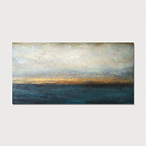 cheap Pinturas Paisagens-pintura a óleo da lona pintada à mão decoração de casa abstrata com pintura quadro pronto para pendurar