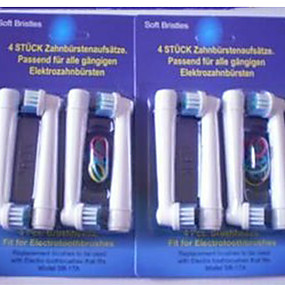 baratos Higiene Oral-SEAGO Cabeça da escova de dentes EB17-4 para Homens e Mulheres / Diário Impermeável / Portátil / Baixo Ruido / Leve e conveniente