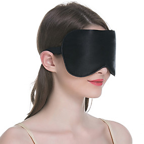 baratos Cuidados com os Olhos-Máscara de dormir Eye Patch 1 Peça Casual Unisexo 100% Seda
