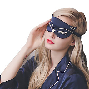 baratos Cuidados com os Olhos-Máscara de dormir Anti-desgaste Eye Patch Durável 1 Peça Casual Unisexo 100% Seda