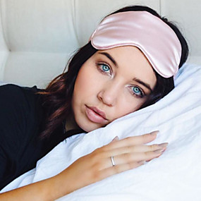baratos Cuidados com os Olhos-Máscara de dormir Anti-desgaste Eye Patch Durável 1 Peça Casual Unisexo 100% Seda