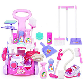 baratos Fantasia &amp; Faz de Conta-Brinquedos de Faz de Conta Profissões e Faz de Conta Brinquedos mais limpos Simulação Crianças Pré escola Para Meninos Para Meninas Brinquedos Dom 7 pcs