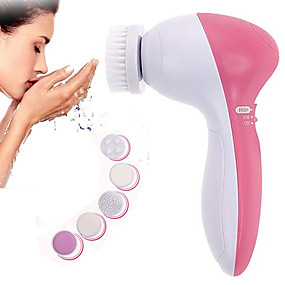 baratos Acessórios de Maquiagem-5 em 1 ferramentas de limpeza de rosto elétrico ferramentas spot clean cleaner facial instrumento