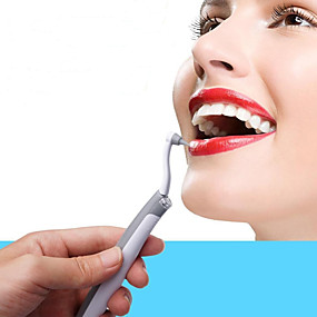 baratos Higiene Oral-Elétrica dente sonic mancha removedor de placa de borracha vibrando dentes kit de ferramentas de beleza pic branqueamento sistema de limpeza dental