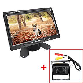 baratos Projetor Head-up Display-dc bus truck 7 monitor lcd com vista traseira estacionamento hd camera video system
