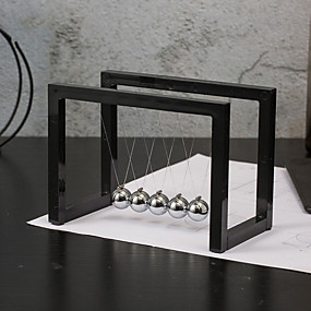 baratos Brinquedos Educativos-Pêndulos cinéticos Pêndulos de Newton Brinquedo Educativo Criativo O stress e ansiedade alívio Brinquedos de escritório Plástico e metal Crianças Adulto Para Meninos Para Meninas Brinquedos Dom 1 pcs
