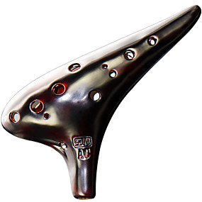 baratos Instrumentos de Sopro-Ocarina 12 Hole 18*10*17 cm C