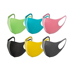 baratos Viagem-A Prova de Vento Secagem Rápida Moto / Ciclismo Amarelo Rosa claro Verde para Homens Mulheres Adulto Corrida Viagem Ciclismo 6 Pças.