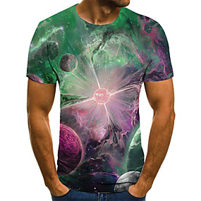Herren T Shirt Herren 3d Kurzarm Oberteile Hemd Grafik T Shirt Cool Colourful Kleidung Accessoires Expertdigital Net