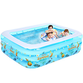 baratos Piscinas &amp; Diversão na Água-Piscina de bolinhas Piscinas Infantis Piscina para crianças Piscina inflável Intex Pool Diversão Novidades silica Gel Plástico Verão Natação 1 pcs Crianças Adulto Infantil