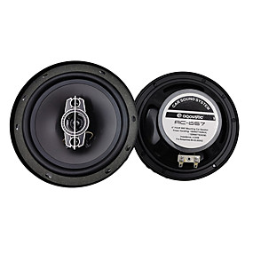 baratos Som Automotivo-Alto-falantes de áudio de carro de 12v áudio de carro de buzina coaxial de 6 polegadas para universal