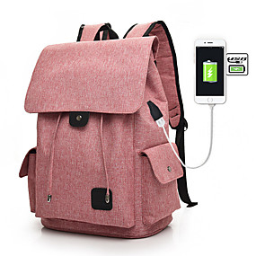 baratos Malas de Viagem-35l mochila de viagem de grande capacidade com porta de carregamento usb 15,6 polegadas sacos para laptop de viagem saco de viagem elegante mochila escolar escolar mochila casual daypack para