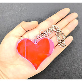 baratos Segurança em Viagens-Coração Alarme Pessoal Equipamento de proteção pessoal Alarme de Emergência Perda Prevent Bateria Substituível Acessórios de Emergência para Viagens Alarme Anti Perda Conveniência Aço Inoxidável PVC