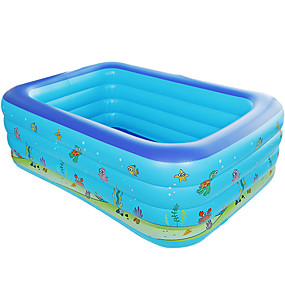 baratos Piscinas &amp; Diversão na Água-Piscina de bolinhas Piscinas Infantis Piscina para crianças Piscina inflável Intex Pool Diversão Novidades silica Gel Plástico Verão Natação 1 pcs Crianças Adulto Infantil