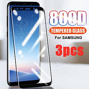 JIANGNIUS Screen Protectors 50 PCS Non-Full Matte Frosted Tempered Glass Film for OnePlus 6T No Retail Package