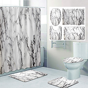 Cheap Shower Curtains And Mats Set Online Shower Curtains And Mats Set For 2021