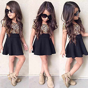 girls leopard clothes