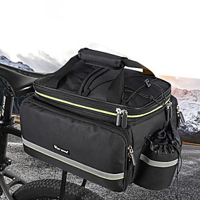 Deluxe Nylon Vélo Bagage Sac//Tan /& orange NEUF!