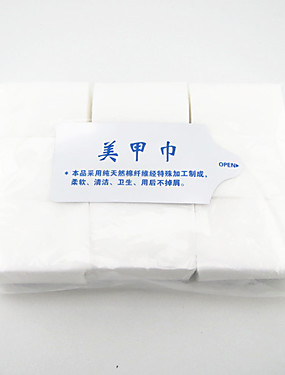 baratos Liquidação de Unhas-900pcs Nail Polish Remover Pads algodão Mini