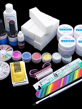 baratos Liquidação de Unhas-1 SETS Kits de unhas Adorável Nail Art Kit para Dedos das Mãos Dedos dos Pés Other