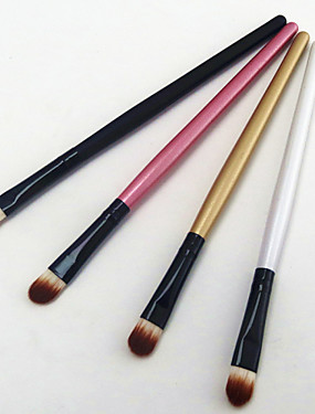 baratos Ofertas em Maquiagem-Profissional Pincéis de maquiagem Pincel para Sombra 4pçs Portátil Viagem Amiga-do-Ambiente Profissional Madeira Pincéis de Maquiagem para Escova de sobrancelha Pincel para Sombra