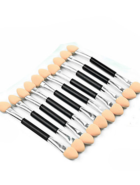 baratos Ofertas em Maquiagem-Profissional Pincéis de maquiagem Pincel para Sombra 10pçs Portátil Viagem Amiga-do-Ambiente Profissional Pincéis de Maquiagem para Pincel para Sombra