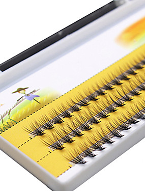 baratos Ofertas em Maquiagem-Cílios Acessórios para Maquiagem Cílios Postiços Natural Encaracolado Fibra Diário Others Cruzado - Maquiagem Maquiagem para o Dia A Dia Cosmético Artigos para Banho &amp; Tosa