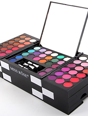 baratos Ofertas em Maquiagem-57 cores Sombra para Olhos Pós Marcatexto Mate Brilho Fosco Brilho Glitter Brilhante esfumaçado Maquiagem para o Dia A Dia Maquiagem de Festa Cosmético Dom