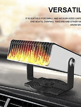 baratos Aparelhos de vida do carro-Aquecedor de carro 12v / 24v 150w carro auto aquecedor degelo aquecedor de neve auto interior aquecedor ventilador para veículo RV trailer motorhome