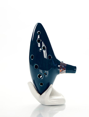 baratos Instrumentos Musicais-Ocarina I442 Diversão C Cerâmica Instrumento Musical para Crianças Adultos e Jogadores Iniciantes