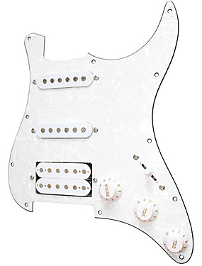 baratos Instrumentos Musicais-Guitarra / Captador Cobre Espelhado 3-ply SSH Loaded Prewired Acessórios para Instrumentos Musicais 28.5*22.5*2 cm Guitarra Eléctrica