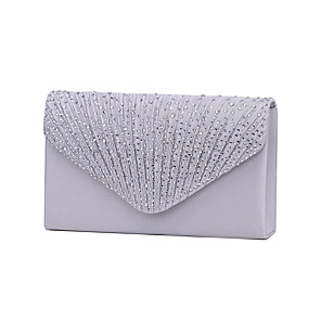 Wedding Bags Online For 2018 Women S Bags Polyester Evening Bag Tri Fold Crystal Rhinestone Navy Blue Almond