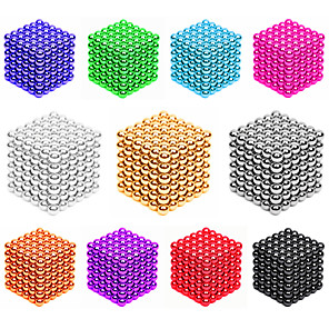 1000 Pcs 3mm 5mm Magnet Toy Magnetic Balls Building Blocks Super Strong Rare Earth Magnets Neodymium Magnet Neodymium Magnet Stress And Anxiety Relief Office Desk Toys Diy Adults Boys Girls Toy 21